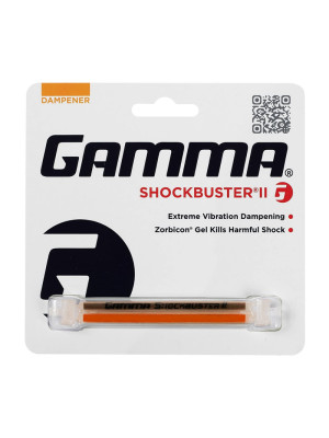 Antivibrador Gamma Shockbuster II Laranja e Preto  Acessórios