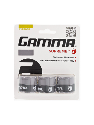 Overgrip Gamma Supreme - Cinza