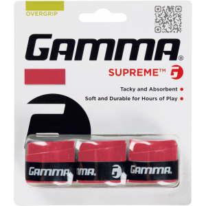 Overgrip Gamma Supreme - Vermelho