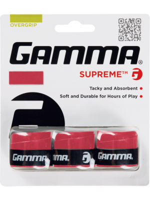 Overgrip Gamma Supreme - Vermelho