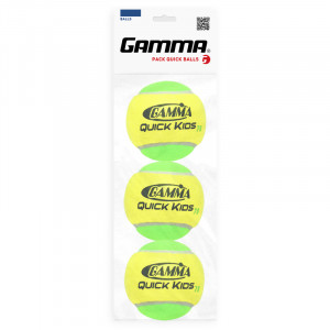 Pack de Bola Gamma Quick TIP Verde - 3Un
