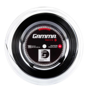 Rolo de Corda Gamma Poly Z 16 - Preto