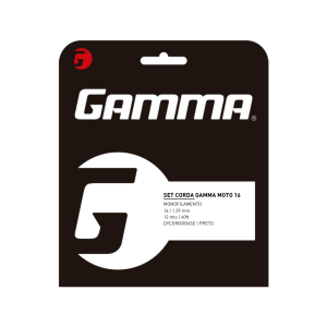 Set de Corda Gamma Moto 16- Preto 