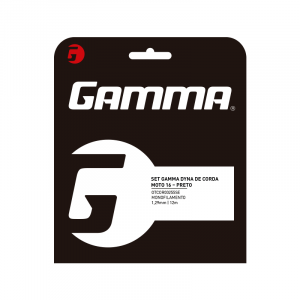 Set de Corda Gamma Dyna Moto 17- Preto 