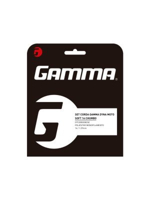 Set de Corda Gamma Dyna Moto Soft 16- Chumbo