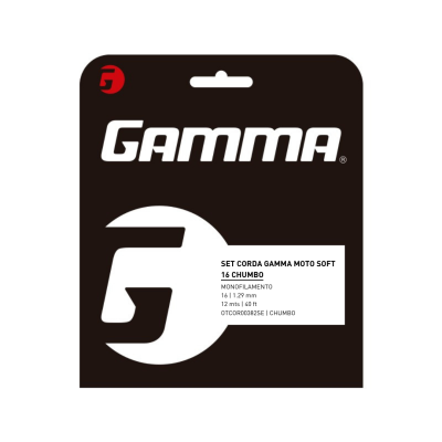 Set de Corda Gamma Moto Soft 16- Chumbo